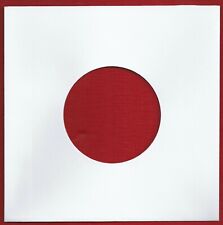 10 White Paper Record Sleeves