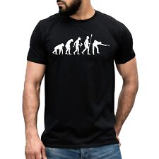 Evolution Of Pool T-shirt Snooker Club 8 Ball Player Sports Dad Pub Bar Gift Top