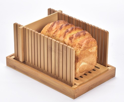 Bamboo bread slicer loaf - bamboo,
