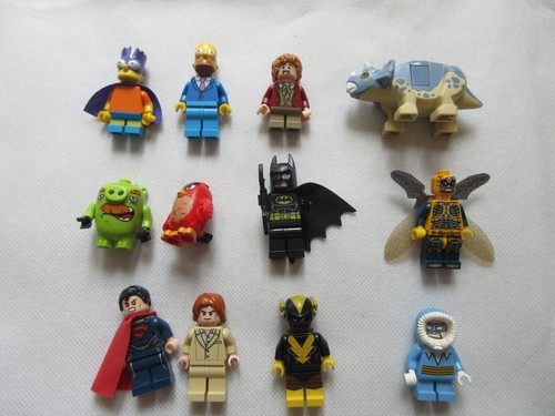 Lego film minifigures - lego, tv