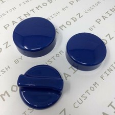 Mk6 Ford Fiesta Petrol (inc ST150) - Engine Cap Cover Kit - Gloss Blue Plastic