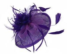 Sinamay Saucer Disc Wedding