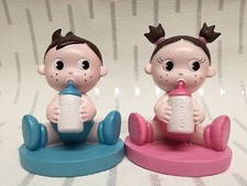 Baby Boy Baby Girl Cake Topper