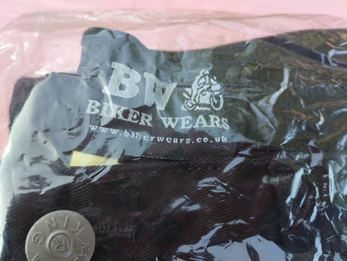 New motorcycle black trousers - new,