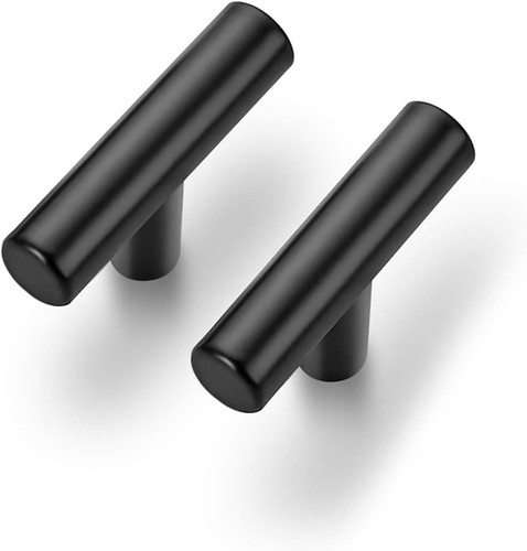 Cabinet pulls matte black - matte,