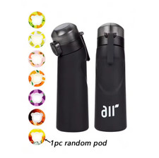 650Ml Air Water Bottle with 1 Fruit Pods Included Flavoured Water Bottle Up UK