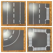 Lego - Baseplate Road x4 - Lego City - 44341