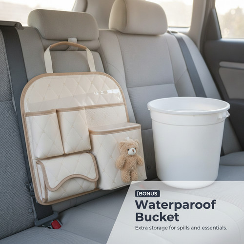 Car seat organizer - seat, with