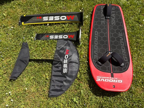 Groove kite foil board with - kite,