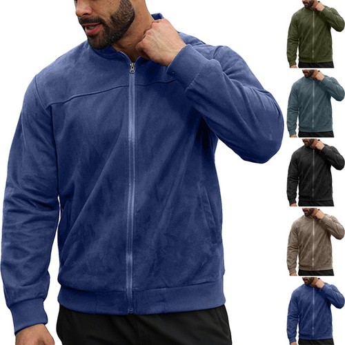 Men casual varsity jacket - casual,