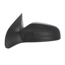 Vauxhall Astra H Mk5 Van 2006-2009 Door Wing Mirror Manual Black Passenger Side
