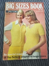 Vintage Patons Big Sizes