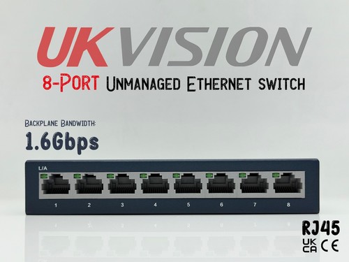 Port fast ethernet - 8-port,