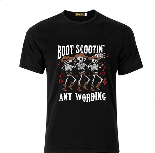 Personaised boot scooting - boot,