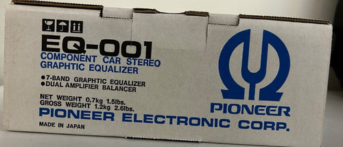 Pioneer 001 component car - pioneer,