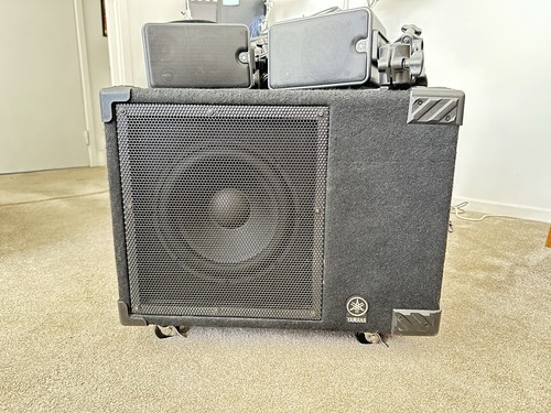 Yamaha amp speaker sub bass - amp/speaker,,