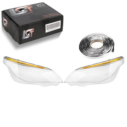 Headlight glass lens cover - 2x,