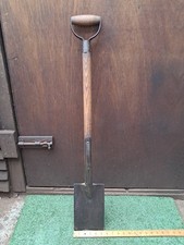 Vintage Ladies Garden Spade Cherry, Wooden Handle Garden Digging Tool (#183)