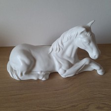 Porcelain Horse Figurine