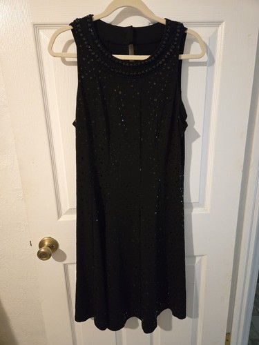 Connected apparel dress - apparel, black