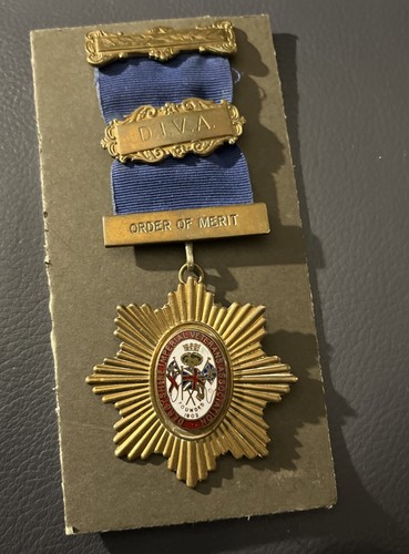 Order merit medal from the - order,