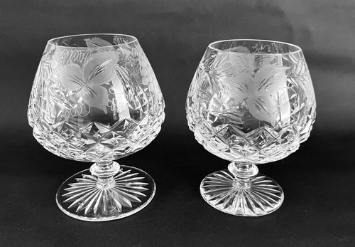 Pair brierley hill crystal - of,