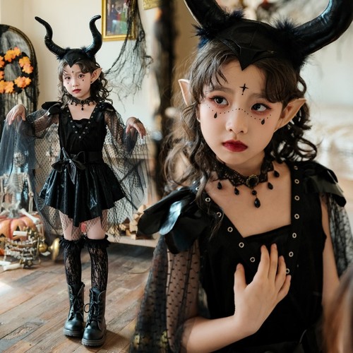Kids girls cosplay devil - girls,