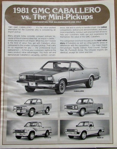 1981 gmc caballero mini - gmc,
