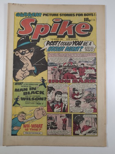 Spike comic issue - issue, march