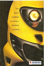 Suzuki AY50 AY50WR Katana AP50 TR50S Street Magic GB Sales Flyer 1998
