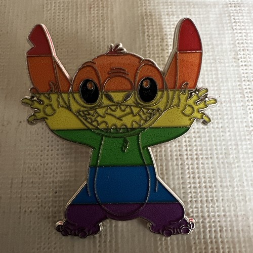 Disney pin stitch pride lgbtq - pin,