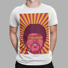 Jules Pulp Fiction T-Shirt Bad Mutha Movie Film 80s 90s Men Retro Tee Gift uni
