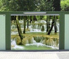 3D Forest Waterfall N154