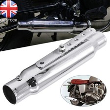 Short Chrome Exhaust Silencer