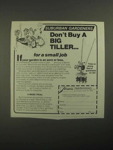 1987 mantis tiller - ad,