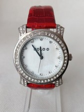 Solo Ladies Quartz Watch, Working, New Battery, Nice Used Condition, Bling.