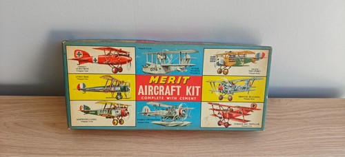 Vintage merrit aircraft kit - kit, d