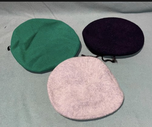 Vintage mixed beret hats - vintage,