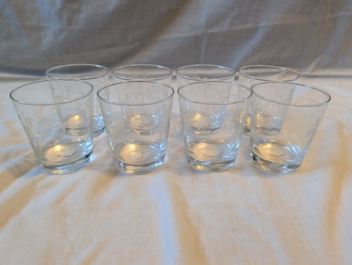 Set vintage radio glass - 8,