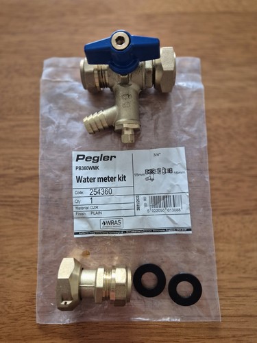 Pegler 15mm inch - 3/4, water