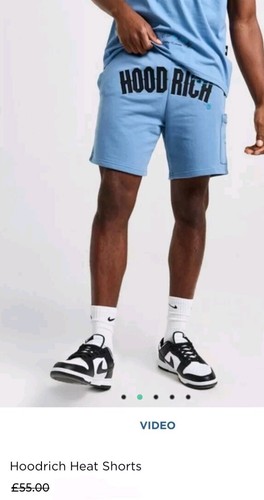 Hoodrich poly cotton shorts - hoodrich,
