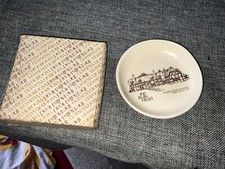 FONTMELL POTTERIES THE BULLS HEAD HENLY IN ARDEN TRINKET PIN DISH BOXED