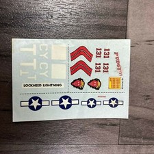 Matchbox Decal Sheet Lockheed
