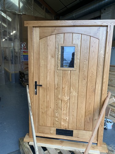 Oak cottage door - oak,