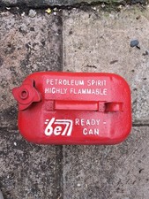 Red Vintage Bell Petrol Can