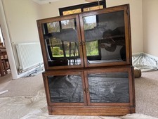 Oak Globe Wernicke 'Style" Book shelf