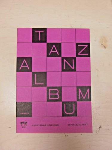 Old sheet music dance album - dance,