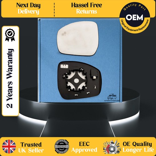 Wing mirror with base - wing, heated