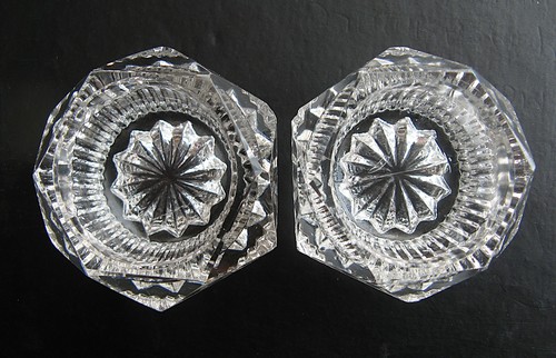 Two vintage very ornate cut - very,