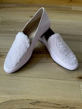 VIONIC BEAUTIFUL SLIP ON PALE PINK COMFORT LEATHER SHOES SIZE UK 6.5 / EUR 39.5